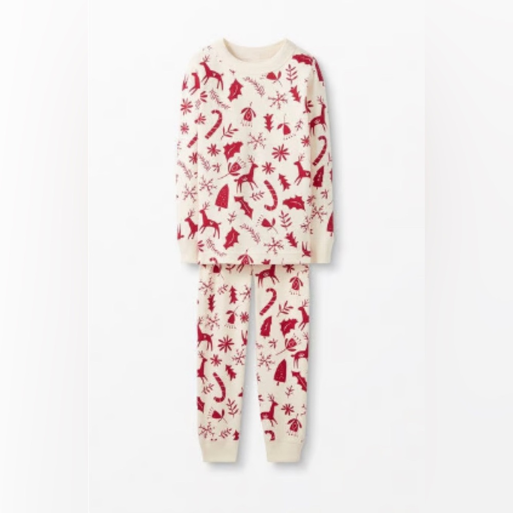 Hanna Andersson Women’s Scandi Cane Pajama Set